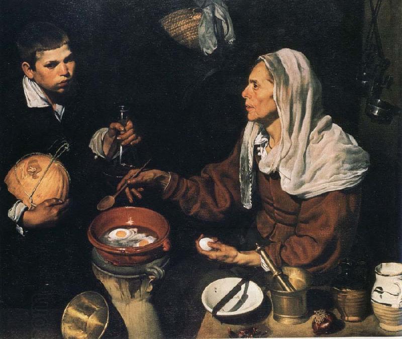 Diego Velazquez Old Woman Cooking Eggs China oil painting art